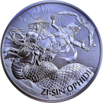 NEU* 1 oz Silber Südkorea 2025 BU - ZI:SIN OPHIDIA -...