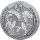NEU* 1/12 oz Ruanda 2026 BU - PFERD - LUNAR OUNCE - JAHR des PFERDES - YEAR of the HORSE - Silber - Silberpferd - 10 RWF
