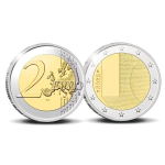 2 Euro Coincard (ENG) Finnland 2025 Staatsbesuche Finnlands – Diplomatie und Außenpolitik