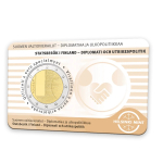 2 Euro Coincard (FI/SE) Finnland 2025 Staatsbesuche...
