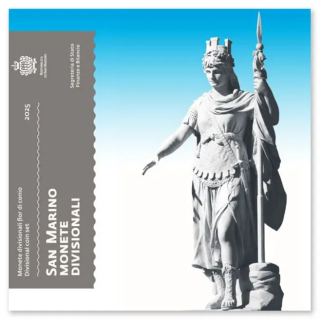 San Marino Kursmünzensatz 2025 3,88 Euro