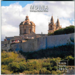 Kursmünzensatz Euro Malta 2025 in BU inkl. 2 Euro Mdina