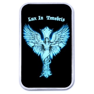 John Wick TATTOO BAR BALLERINA - 1 Unze Silber Round USA 2023 Coin Card - Das Licht in der Dunkelheit