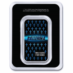 John Wick TATTOO BAR BALLERINA - 1 Unze Silber Round USA 2023 Coin Card - Das Licht in der Dunkelheit