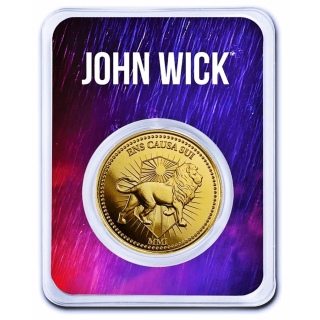 NEU* JOHN WICK 1 oz GOLD Continental Coin TEP Coin Card - Angebotdauer nur 5 Tage !