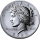 AURINUM*SUMMER*SALE* 1 oz USA 2023 BU - PEACE DOLLAR $$ - American Eagle Liberty - Silber 1 $