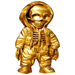 NEU* 2 oz Kamerun 2025 GILDED - URBAN HOLLOW - 3-Dimensional - Silber 2000 Francs - Innovation !