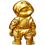 NEU* 2 oz Kamerun 2025 GILDED - URBAN HOLLOW - 3-Dimensional - Silber 2000 Francs - Innovation !