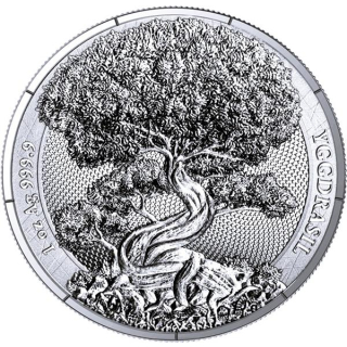 Kopie von NEU* 1 oz Silber Germania 2025 BU - YGGDRASIL BAUM des LEBENS / TREE of LIFE - Serie Mystischer Wald - Mythical Forest  - Germania Mint     #1