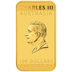 NEU* 1 oz Gold Australien 2025 BU DRACHE RECTANGULAR DRAGON - Jahr des MondDrachen - Rechteckig - Rectangle - Gold - Serie Rechteckdrachen Perth Mint