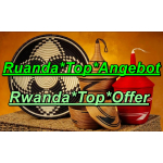 aurinum25top02*** 6 x 1 oz Ruanda BU + Proof - Silber SET...