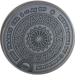 2 oz Kamerun 2024 Antique - COMANCHE Indianer - TRIBAL SPIRIT - Native American - Silber Antique Finish - 2,000 Frs
