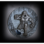 2 oz Niue 2022 Black Proof - YETI - Die Legende des...