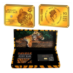 1 g Gold Niue 2011 Proof - TIGER - BRILLANT BABY TIGER -...