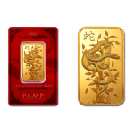 NEU* 1 oz Goldbarren PAMP SUISSE - Schlange - Jahr der...