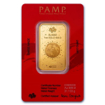 NEU* 1 oz Goldbarren PAMP SUISSE - Schlange - Jahr der...