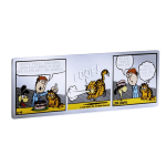 NEU* 1 oz Niue 2025 Proof - Nickelodeon - Garfields 1st Birthday Comic Strip - silber Rectangle color - 2 NZ$
