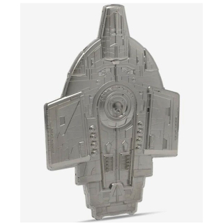 3 oz Niue 2025 Antique - U.S.S. Defiant NX-74205 - Star Trek Kollektion Kriegsschiffe War Ships - silber 5 NZ$