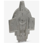 3 oz Niue 2025 Antique - U.S.S. Defiant NX-74205 - Star...