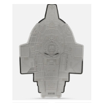 3 oz Niue 2025 Antique - U.S.S. Defiant NX-74205 - Star Trek Kollektion Kriegsschiffe War Ships - silber 5 NZ$