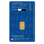 2 x  1 g Gold SET 2025 SpongeBob Schwammkopf - Bikini Bottom - Australien Perth Mint Edition - Coin Card