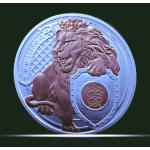 1 oz Niue 2025 ROSEGOLD Proof - Der Mächtige...