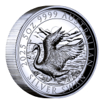 5 oz Schwan 2025 PROOF Australien - silber 8 AU$ - Perth...