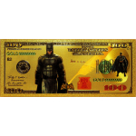 NEU ** Goldfolie BATMAN - 24-Karat Vergoldung -...