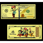 NEU ** Goldfolie MINNIE MOUSE Disney World - 24-Karat...