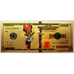 NEU ** Goldfolie MINNIE MOUSE Disney World - 24-Karat...