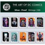 TOP ** Niue 2025 - THE ART of DC COMICS TRADING SET - Handelsmünzen Mystery Sealed Set