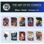TOP ** Niue 2025 - THE ART of DC COMICS TRADING SET - Handelsmünzen Mystery Sealed Set