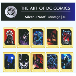 TOP ** Niue 2025 - THE ART of DC COMICS TRADING SET - Handelsmünzen Mystery Sealed Set