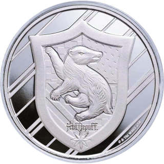 NEU* 1 oz USA 2025 Silber Round - HARRY POTTER  Haus HUFFLEPUFF