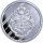 NEU* 4 x 1 oz USA 2025 SET Silber Round - HARRY POTTER Haus SLYTHERIN  RAVENCLAW HUFFLEPUFF GRYFFINDOR