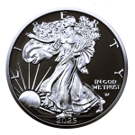 NEU* 1 oz American Eagle Liberty 2025 - BLACK RUTHENIUM...