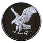 NEU* 1 oz American Eagle Liberty 2025 - BLACK RUTHENIUM...