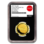 1,2 g GOLD Niue 2025 NGC-PF70 - COCA - COLA Bottle Cap - FDI 1st Day Issue