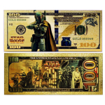 NEU ** Goldfolie BOBA FETT Star Wars - 24-Karat...