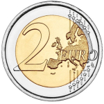 2 Euro Luxemburg 2025 bfr 25. Jahrestag der Thronbesteigung von Großherzog Henri