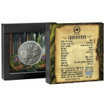 2 oz Kamerun 2024 Antique - ROBIN HOOD - Sherwood serie 1.Ausgabe - Premium Silber Color 2,000 Frs - Auflage/Mintage 300