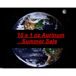 AURINUM*SOMMER*SILBER*ANGEBOT* 10  x 1 oz Silber...