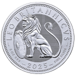 NEU* 5 oz UK 2025 BU - Britischer LÖWE - The British...