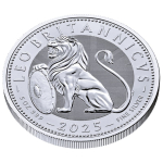 NEU* 5 oz UK 2025 BU - Britischer LÖWE - The British...