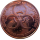 NEU** 1 oz Kupfer/Copper Round 2025 BU - STIER / BULLE / BULL -  ZOMBUCKS Zombie Apokalypse - Die Untoten der Kommenden Apokalypse (7) - 75 Zombucks