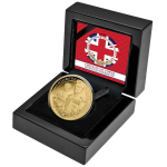1 oz Gold Niue 2025 Proof - Queen Elizabeth II & Charles III 2025 $1 Portraits of Power - Silber 100 NZ$