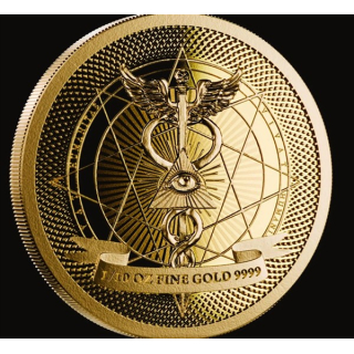 NEU* 1/10 oz Gold Niue 2025 Prooflike -MEDIZIN - VIVAT HUMANITAS - Der Eid des Hippokrates Primum non nocere - Errungenschaften der Menschheit - 10 $