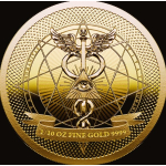 NEU* 1/10 oz Gold Niue 2025 Prooflike -MEDIZIN - VIVAT HUMANITAS - Der Eid des Hippokrates Primum non nocere - Errungenschaften der Menschheit - 10 $