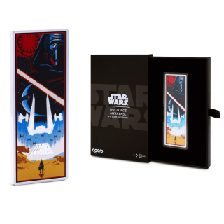 3 oz Niue 2025 Proof - Star Wars The Force Awakens - Das Erwachen der Macht - Posters Edition - Star Wars Kollektion - silber 5 NZ$