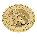 NEU* 1 oz Gold UK 2025 BU - Britischer LÖWE - The British LION - Grossbritannien - silber 2 GBP - Premium Anlagemünze